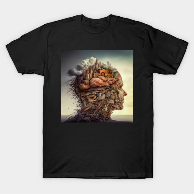 Inside Out T-Shirt by VISIONARTIST